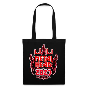 METALHEAD since 2023 - Stoffbeutel - Schwarz - Vorne