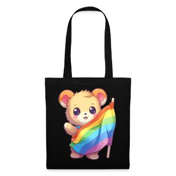 Love is a Bear Necessity - Tote Bag - black - Front