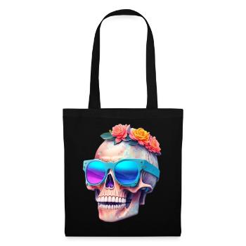 Skull - Tote Bag - black - Front