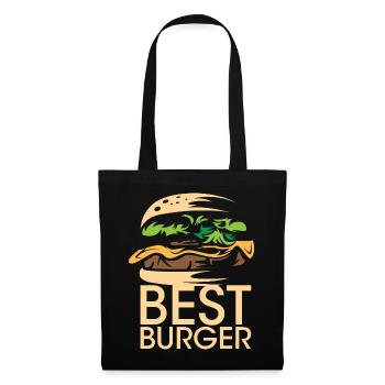 best burger Symbol Food Restaurant Smashburger - Tote Bag - black - Front