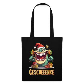 Christmas Gifts Monster Funny Humor Ugly - Tote Bag - black - Front