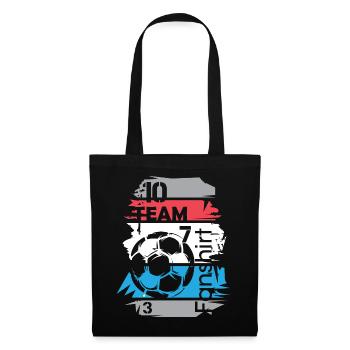 Football Netherlands Team Collage Ball Illustration - Tote Bag - black - Front