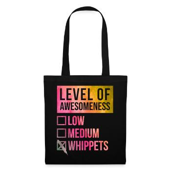 Whippet - Tote Bag - black - Front