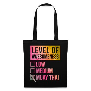 Muay Thai - Tote Bag - black - Front