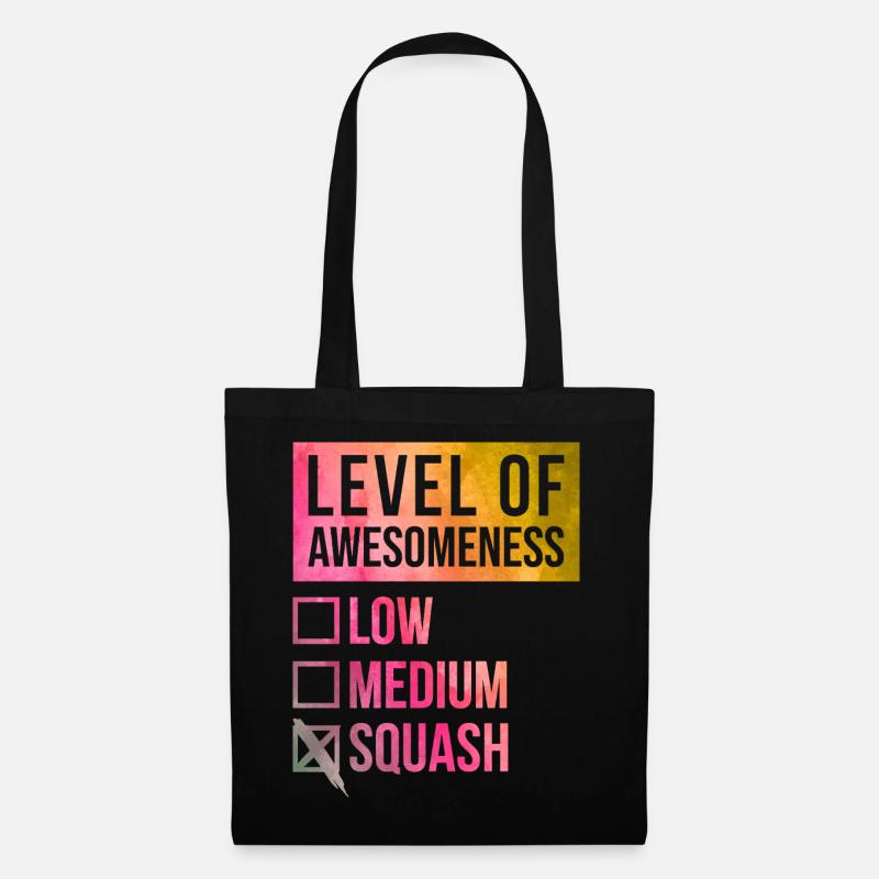 Squash - Tote Bag - black