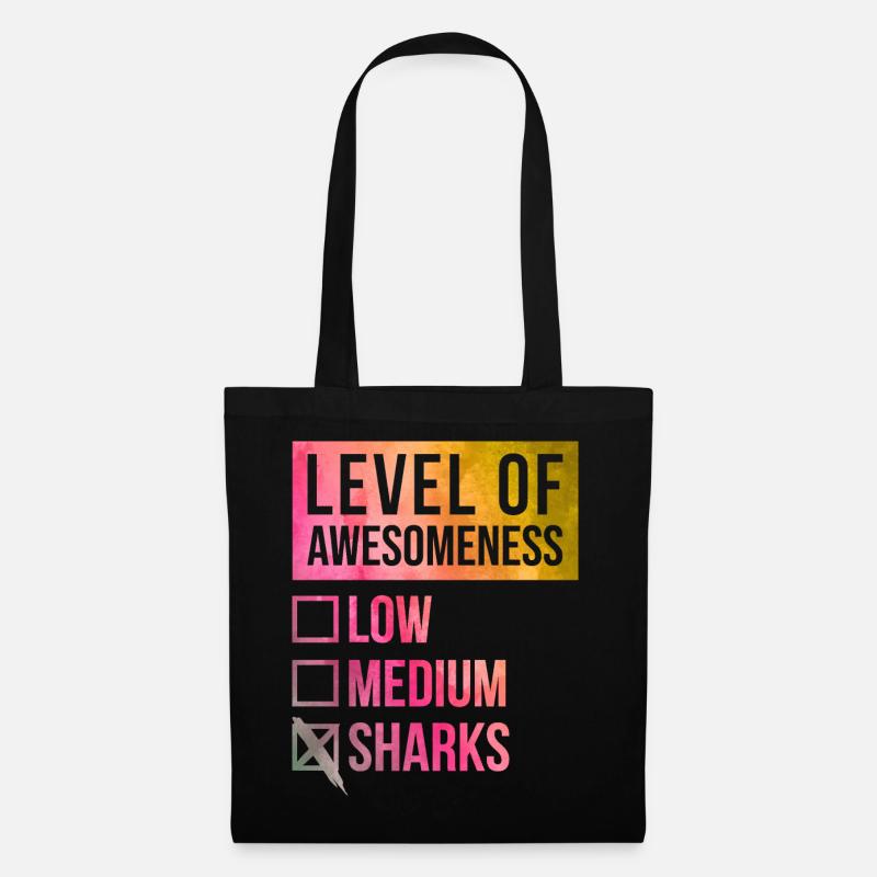 Shark - Tote Bag - black
