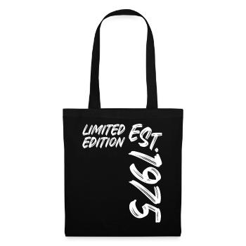 Limited Edition Est. 1975 - Tote Bag - black - Front