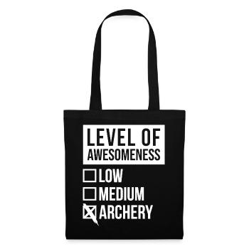 Archery - Tote Bag - black - Front