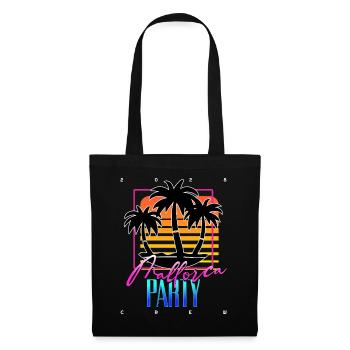 Majorque Party Crew 2028 (Garantie du prix le plus bas) - Sac en tissu - noir - Devant