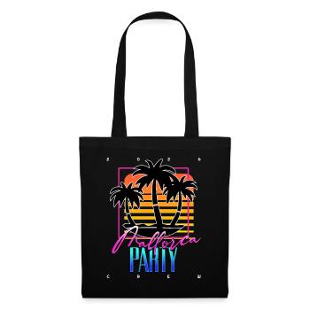 Majorque Party Crew 2026 (Garantie du prix le plus bas) - Sac en tissu - noir - Devant