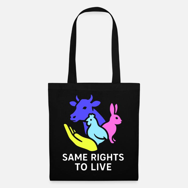 same rights to live - Stoffbeutel - Schwarz