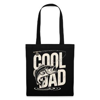 Cool Dad Fishing - Tote Bag - black - Front