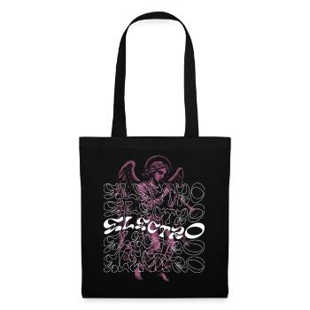 Musique électronique avec un design Heavenly Angel - Sac en tissu - noir - Devant