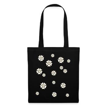 Floral pattern in a simple style - Tote Bag - black - Front