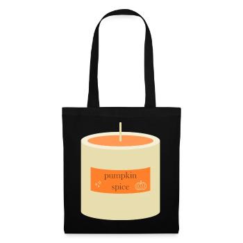 Pumpkin Spice Candle  - Tote Bag - black - Front