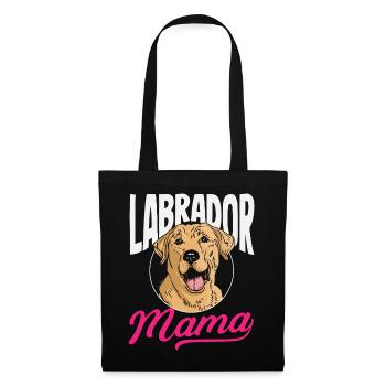 Astuces du Labrador - Sac en tissu - noir - Devant