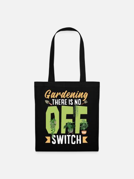 Garten- Und Pflanzenliebhaber Geschenke - Stoffbeutel - Schwarz