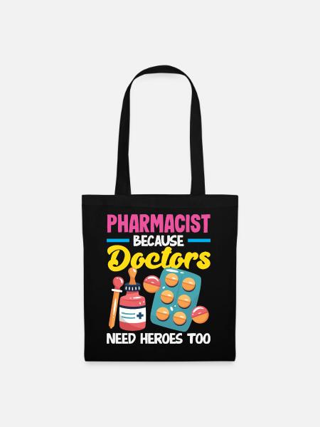 Apotheker Pharmazeutisch-technischer - Stoffbeutel - Schwarz
