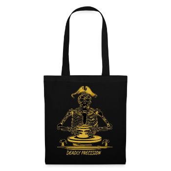 Deadly Precision – Royal Gold Edition - Stoffbeutel - Schwarz - Vorne
