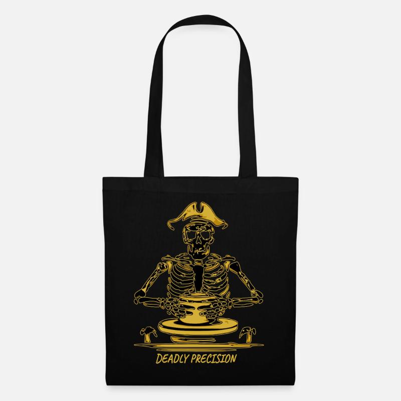 Deadly Precision - Royal Gold Edition - Tote Bag - black