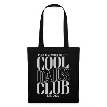 Cool Dads Club - Dad 2026 Gift - Tote Bag - black - Front
