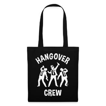 Hangover Crew (JGA Junggesellenabschied Bier / W) - Stoffbeutel - Schwarz - Vorne