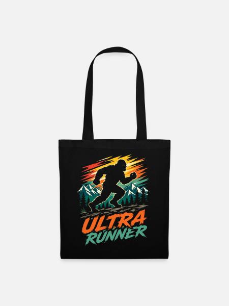 Ultra-Läufer - Stoffbeutel - Schwarz