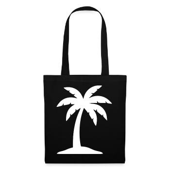 Palm Tree Summer Beach Vacation Sea Travel Gift - Tote Bag - black - Front