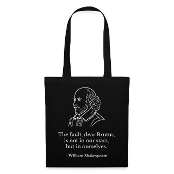 William Shakespeare quote - Tote Bag - black - Front