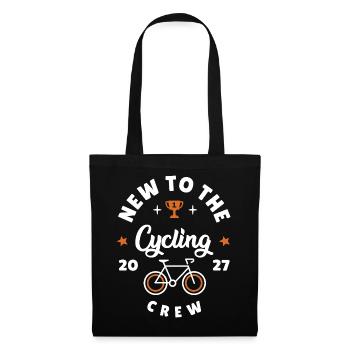 Little Cyclist 2027 - Stoffbeutel - Schwarz - Vorne