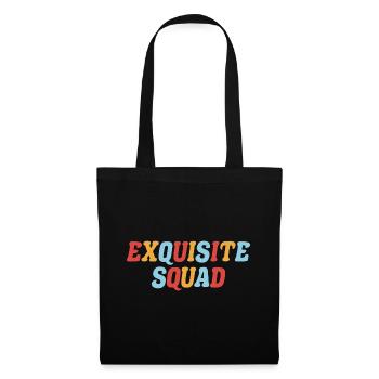 Squad-Grafik - Stoffbeutel - Schwarz - Vorne