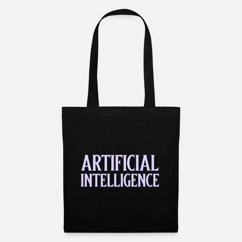 Künstliche Intelligenz - Stoffbeutel - Schwarz