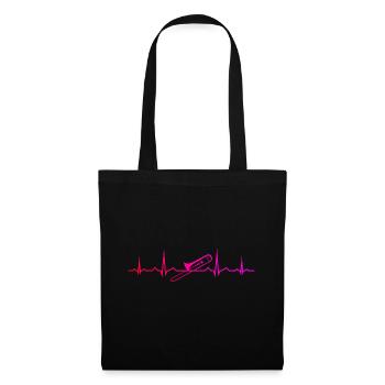 Trombone Brass Instrument Brass Band - Sac en tissu - noir - Devant