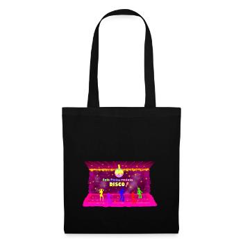 Disco, Pink, 80s, Retro, Party, Old School - Tote Bag - black - Front