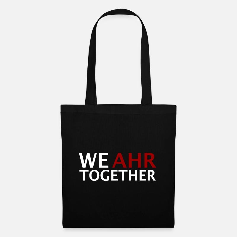 We AHR together | Ahrtal Hochwasser SolidAHRität - Stoffbeutel - Schwarz