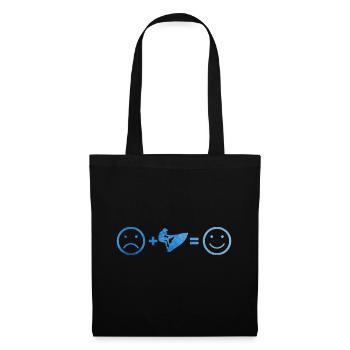 Jet-ski Sports nautiques Jet Ski Équitation Femmes Hommes - Sac en tissu - noir - Devant