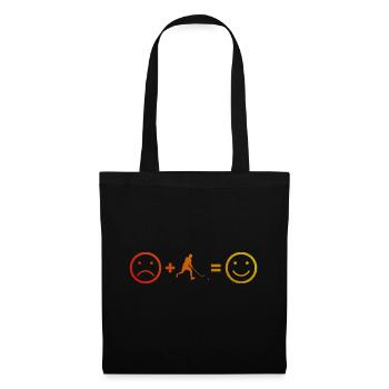 Floorball Floorball Jouer au floorball Hockey - Sac en tissu - noir - Devant