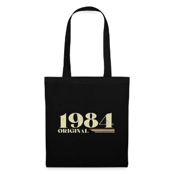 Original 1984 Vintage 1984 Birthday 1984 Retro - Tote Bag - black - Front