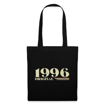 Original 1996 Vintage 1996 Birthday 1996 Retro - Tote Bag - black - Front