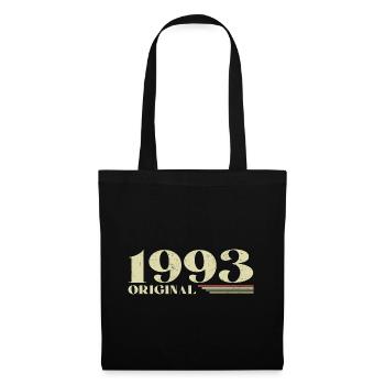 Original 1993 Vintage 1993 Birthday 1993 Retro - Tote Bag - black - Front