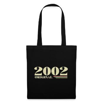 Original 2002 Vintage 2002 Retro Anniversary 2002 - Tote Bag - black - Front