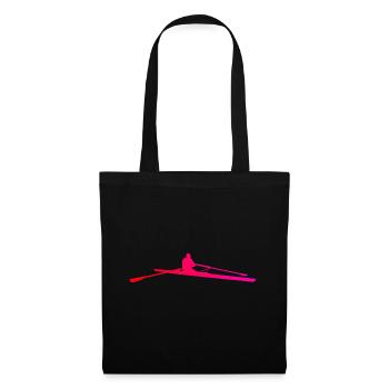 Aviron Aviron Femmes Hommes Rameur - Sac en tissu - noir - Devant