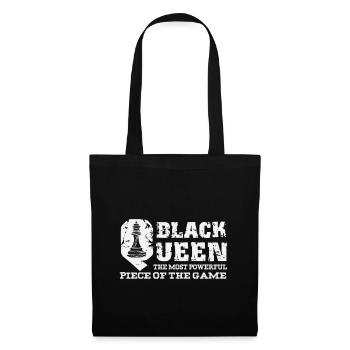 Chess - Black Queen, l'arme la plus meurtrière - Sac en tissu - noir - Devant