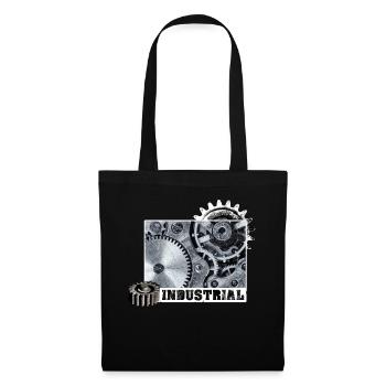 Son industriel - Chemise - Cadeau - Sac en tissu - noir - Devant