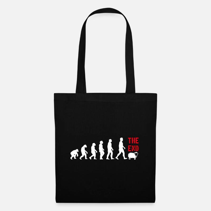 EVOLUTION FUNNY FUNNY - Tote Bag - black