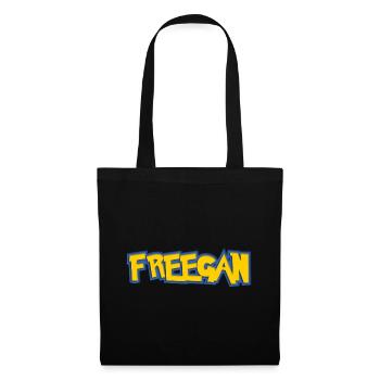 Freegan Graphic - Tote Bag - black - Front