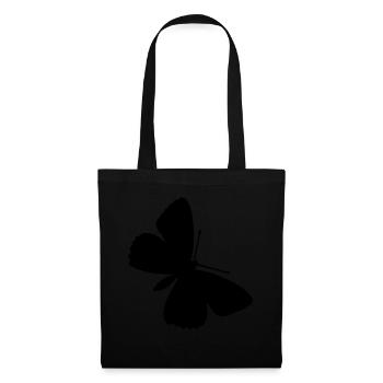 Schmetterlinge: Polyommatus Hippothoe - Tote Bag - black - Front