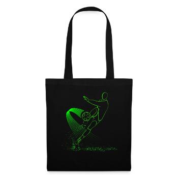 football - Sac en tissu - noir - Devant