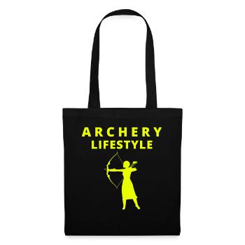 Archery Archery Bow Bow Vintage Retro - Tote Bag - black - Front