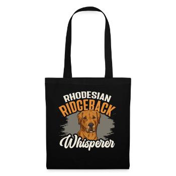 Rhodesian Ridgeback Dog - Tote Bag - black - Front